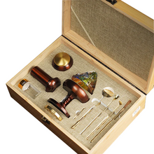 Load image into Gallery viewer, Colorful Glazed Pure Copper BoShan Incense Burner