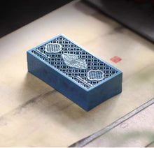 Görseli Galeri görüntüleyiciye yükleyin, Blue Pure Copper Incense Burner Set