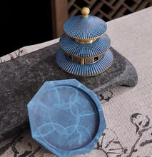 Load image into Gallery viewer, Pure copper tower incense burner