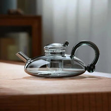 Load image into Gallery viewer, Kitchen glass teapot set 600ml