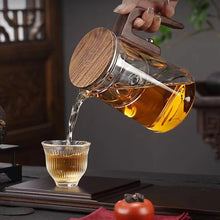 Görseli Galeri görüntüleyiciye yükleyin, Household floating cup glass high-temperature magnetic suction filtration tea water separation