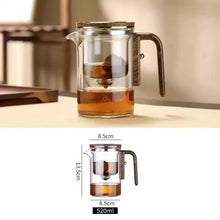 Görseli Galeri görüntüleyiciye yükleyin, Household floating cup glass high-temperature magnetic suction filtration tea water separation