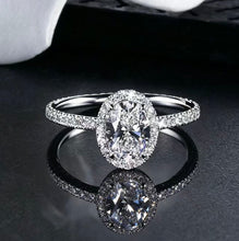Charger l'image dans la galerie, Oval diamond ring