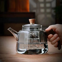 Görseli Galeri görüntüleyiciye yükleyin, High temperature resistant glass teapot, household teapot, dedicated to boiling water