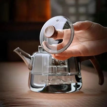 Görseli Galeri görüntüleyiciye yükleyin, High temperature resistant glass teapot, household teapot, dedicated to boiling water