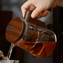 Görseli Galeri görüntüleyiciye yükleyin, New elegant cup, tea pot, tea water separation, all glass filtration for brewing tea