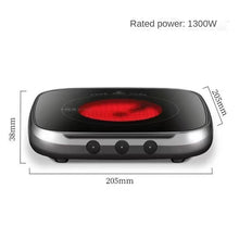Görseli Galeri görüntüleyiciye yükleyin, 220V electric countertop single burner, 1300W stove, Electric Coffee Cup Warmer for Desk, Smart Coffee Mug Heater Warmer for Home Office, Warming Plate for Tea Milk &amp; Candle